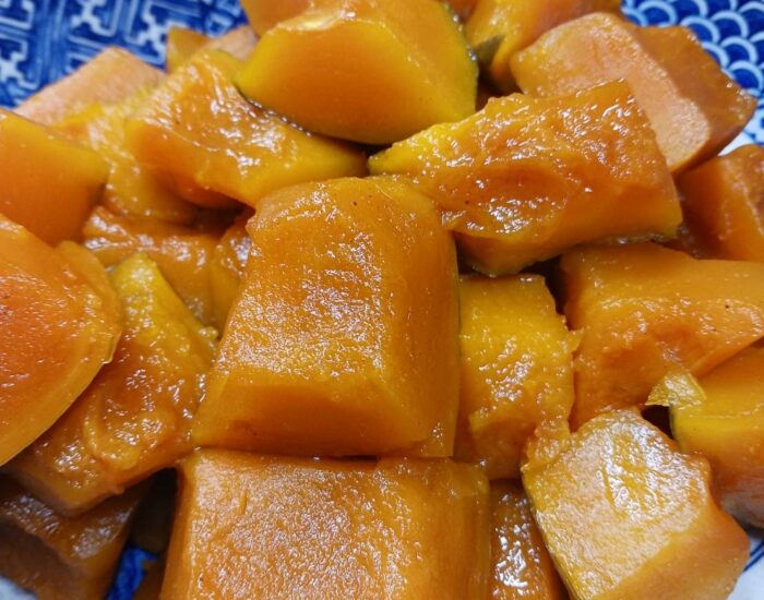 冬至　かぼちゃをいただきます